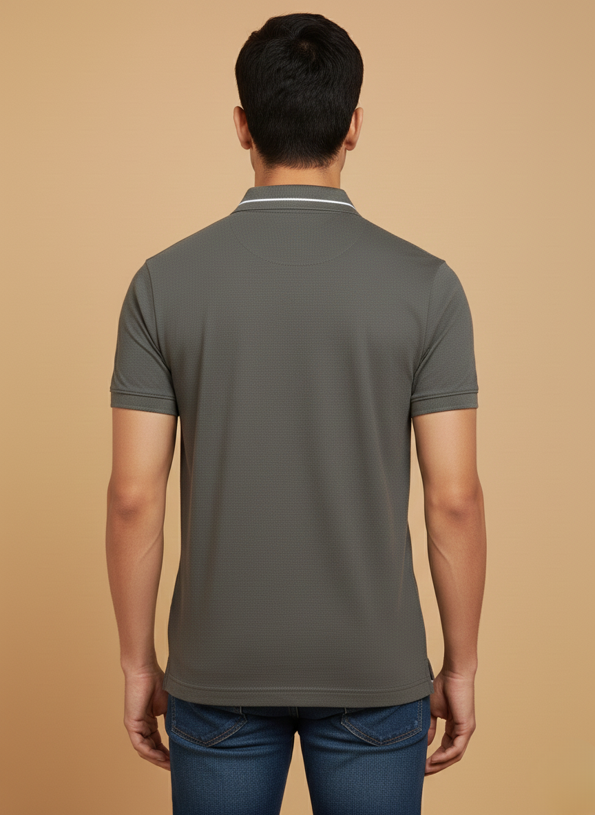 Armani Exchange Classic Olive Polo T-Shirt