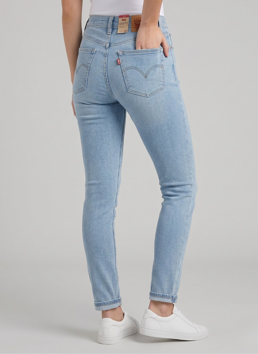 Levi's 721 High-Rise Skinny Jeans - Women's Light Wash Stretch Denim (NWT)