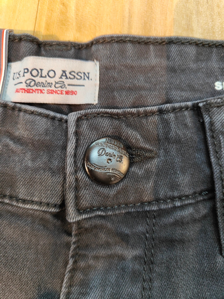 U.S. Polo Assn. Mens Jeans (Dark Grey)