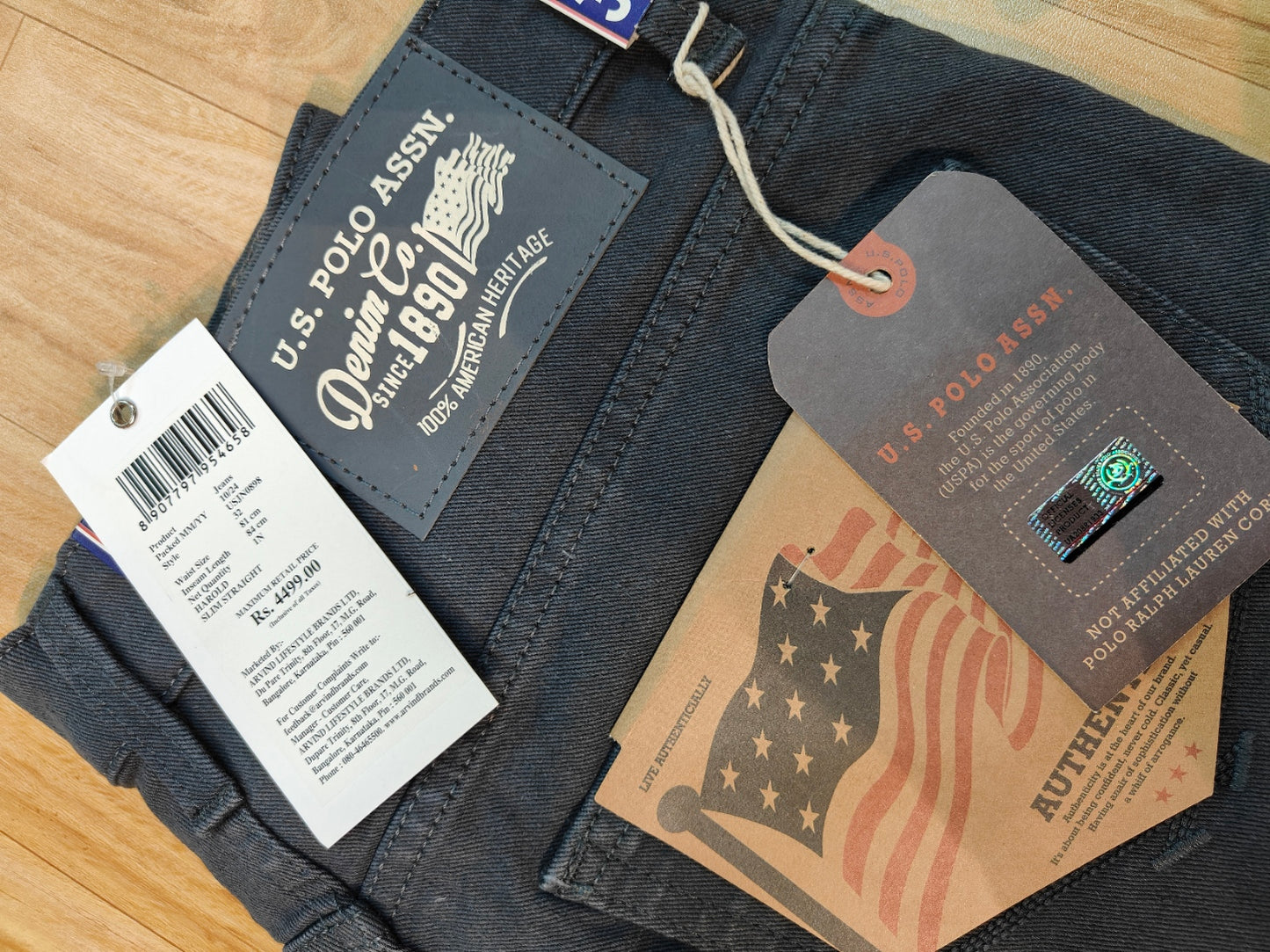 U.S. Polo Assn. Men's Jeans (Grey)