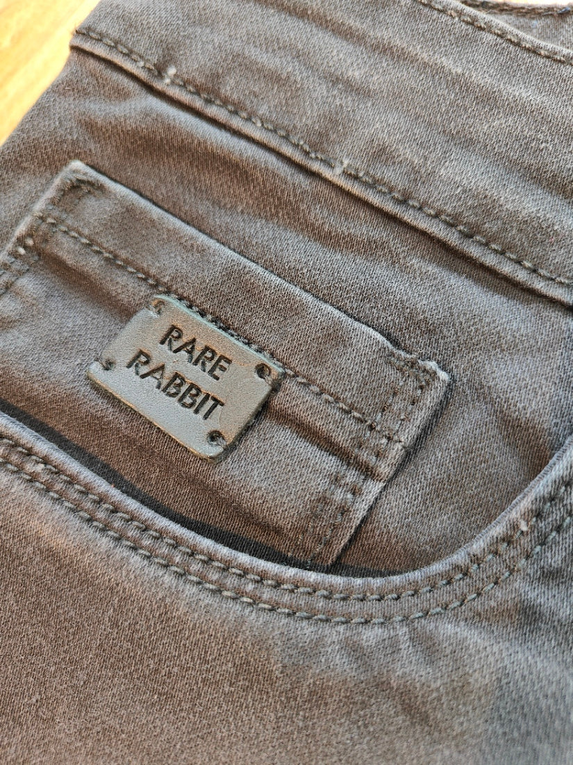 Rare Rabbit Men's Luxury Jeans (Black)