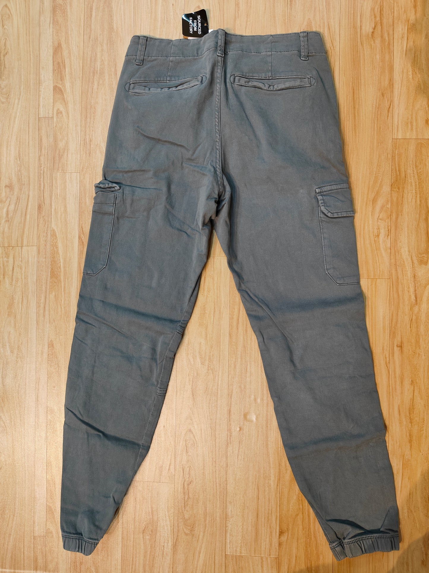 Celio Men's Cargo Pants Jogger Fit (GREY)