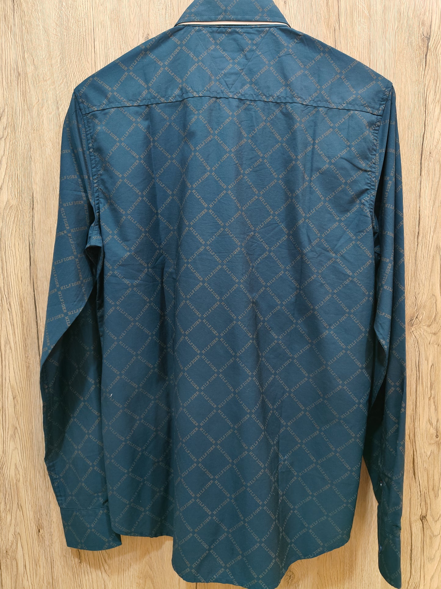 Tommy Hilfiger Men's Printed Shirt (Navy)