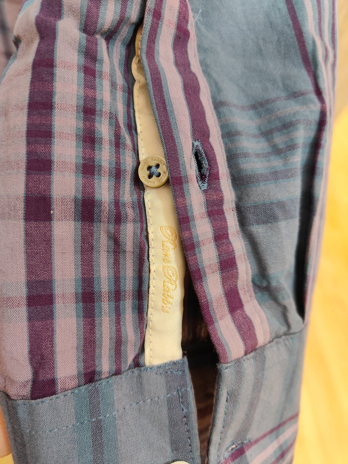 Rare Rabbit Men's Purple Checked Shirt