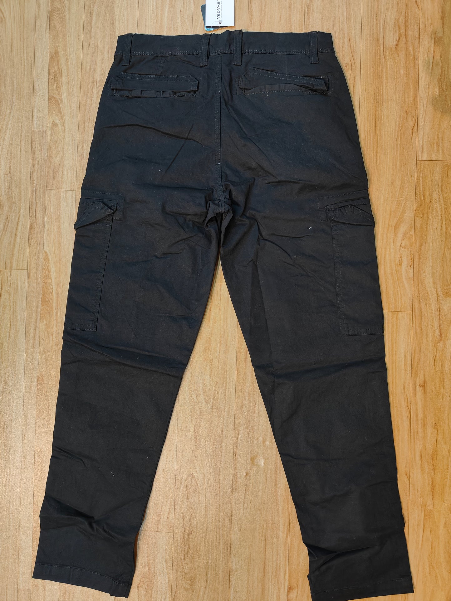 Max Urban Men's Cargo Pants (BLACK)