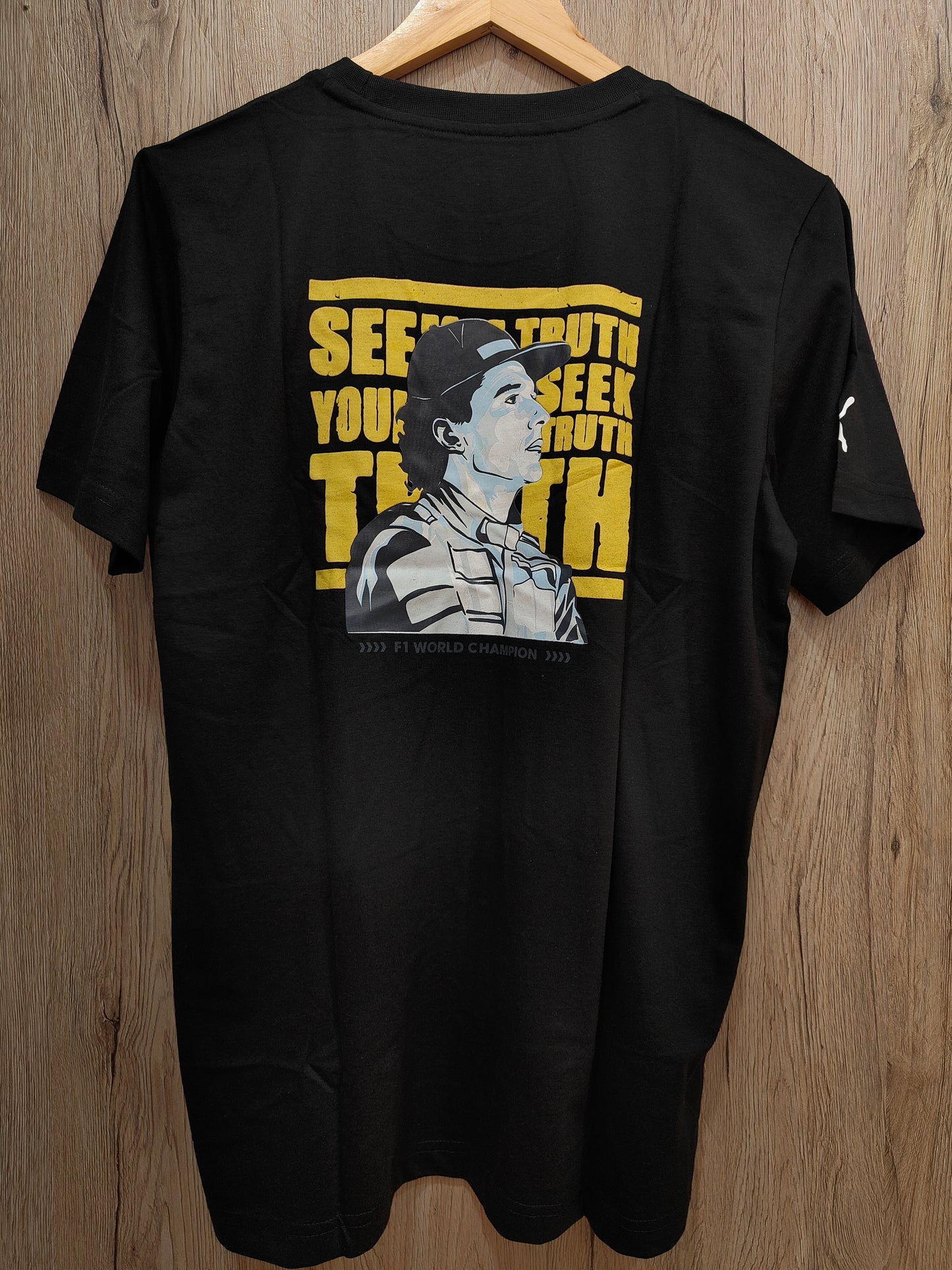 Puma senna A Vida Men's T-shirt(BLACK)