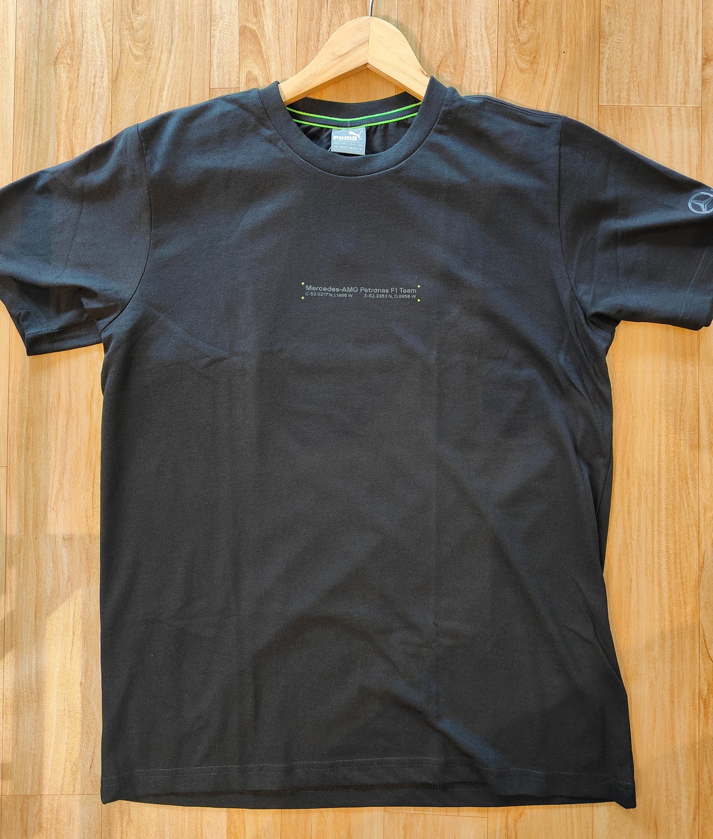 Puma Mercedes F1 Men's T-Shirt (BLACK)