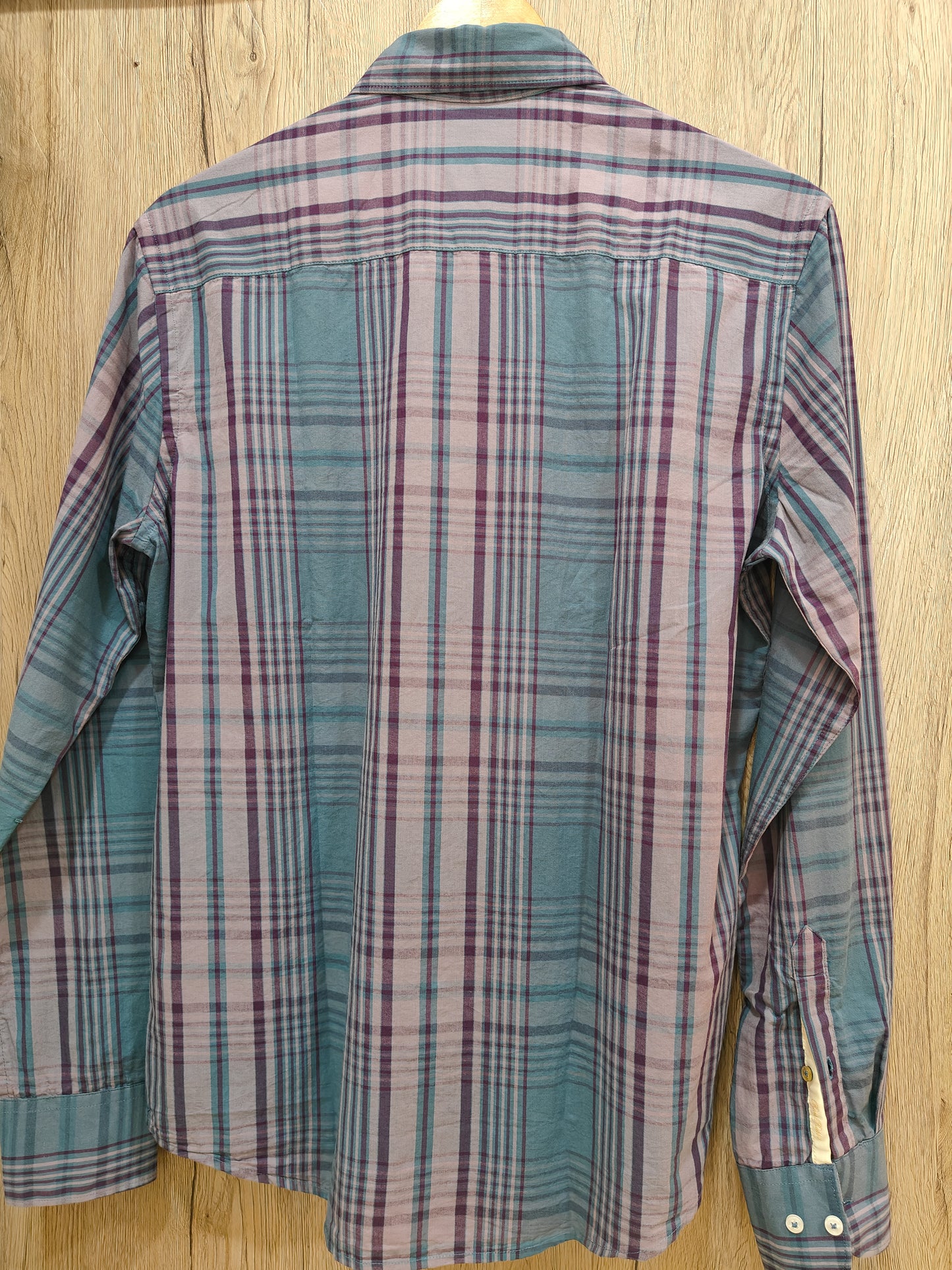 Rare Rabbit Men's Purple Checked Shirt