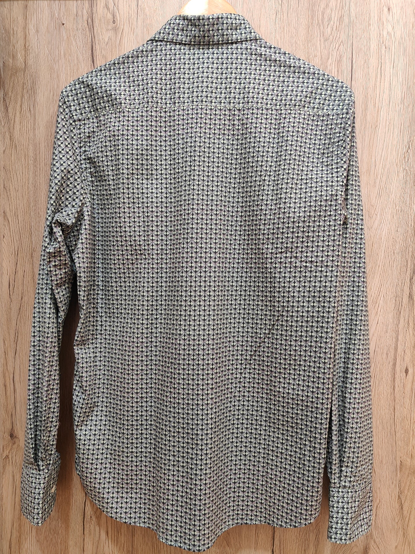 Rare Rabbit Men's Micro Geometric Print Shirt