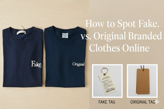 How to Spot Fake vs. Original Branded Clothes Online