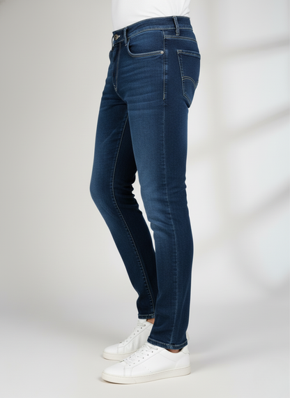 Pepe Jeans London Men's Deep Blue Slim Fit Jeans