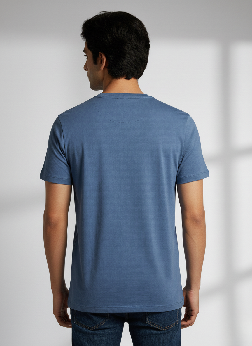 U.S.Polo Assn. Men’s Graphic Print T-Shirt (Blue)