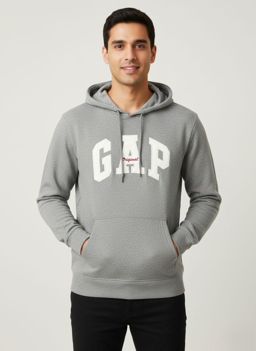 GAP Grey Pullover Hoodie