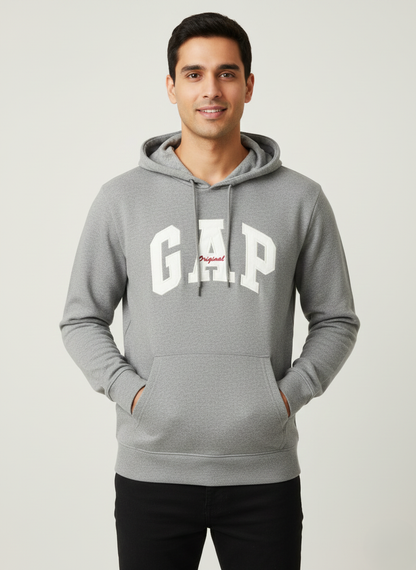 GAP Grey Pullover Hoodie