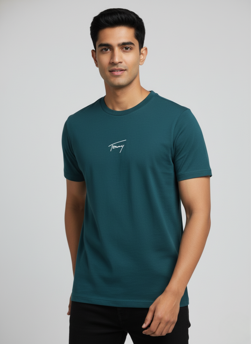 Tommy Deep Sea Water Men's T-Shirt (Green)