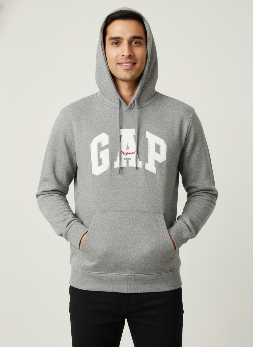 GAP Grey Pullover Hoodie