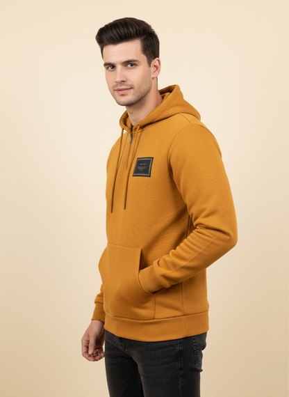 Rare Rabbit Rust Zip-Up Hoodie