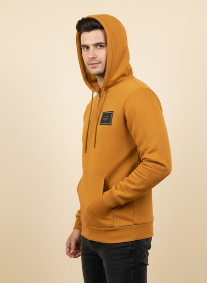 Rare Rabbit Rust Zip-Up Hoodie