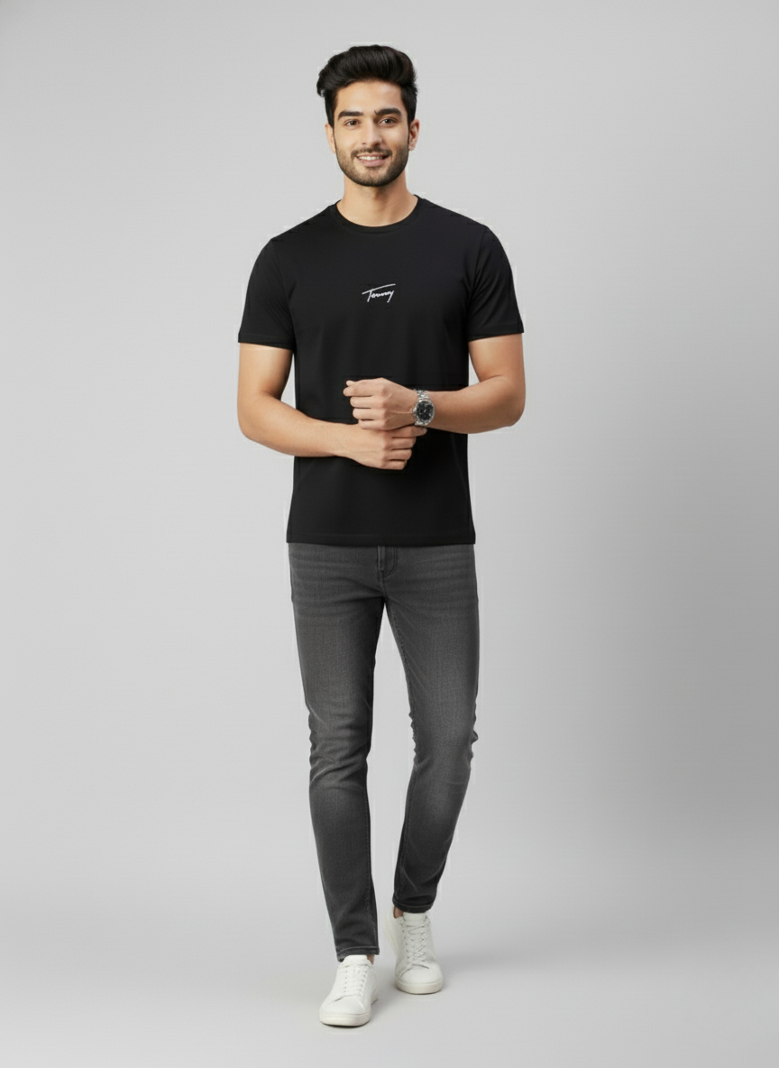 Tommy Hilfiger Black  T-Shirt