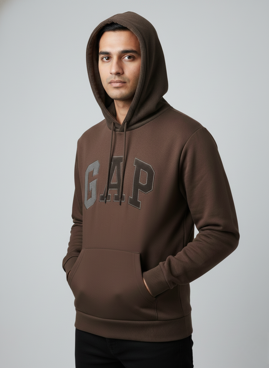 GAP Dark Brown Pullover Hoodie