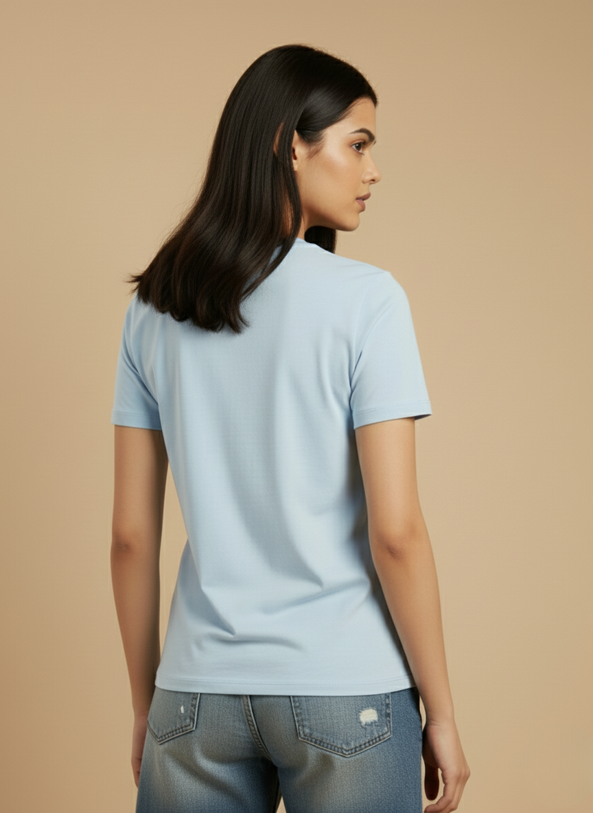 U.S.Polo Assn. Men's Graphic T-shirt (Light Blue)