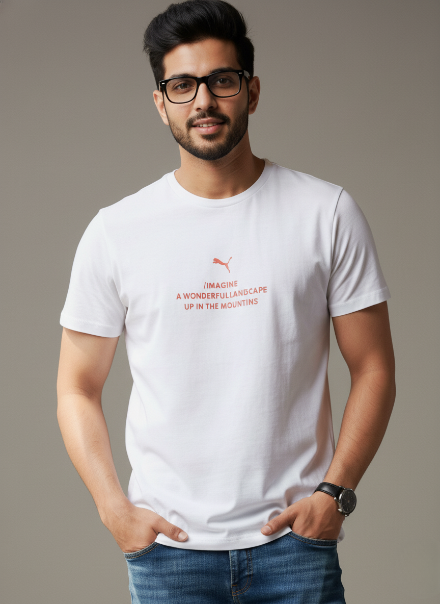 Puma Underground Oversized T-Shirt (WHITE)