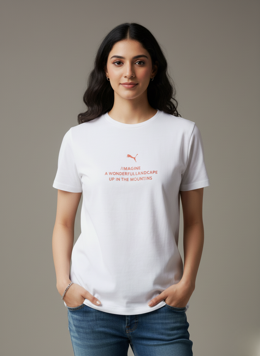 Puma Underground Oversized T-Shirt (WHITE)