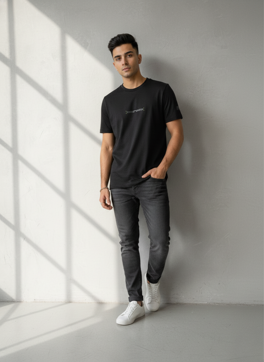 Puma Mercedes F1 Men's T-Shirt (BLACK)