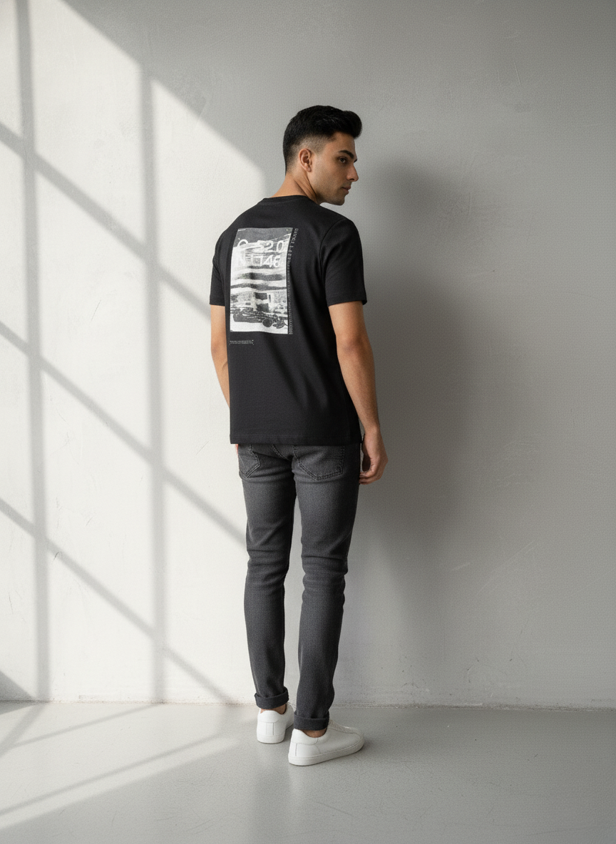 Puma Mercedes F1 Men's T-Shirt (BLACK)