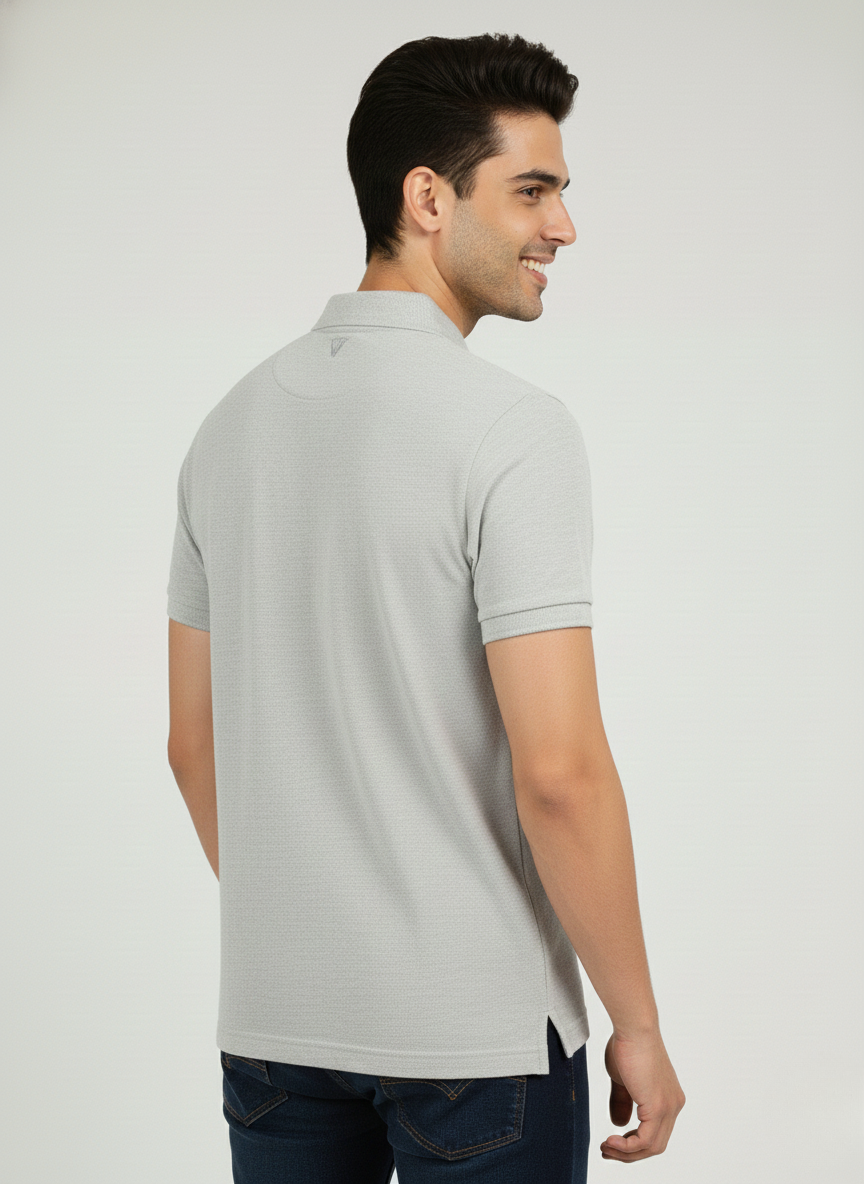 U.S. Polo Assn. Men’s Light Grey Classic Polo T-Shirt