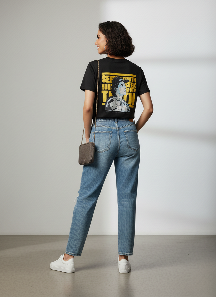 Puma senna A Vida Men's T-shirt(BLACK)