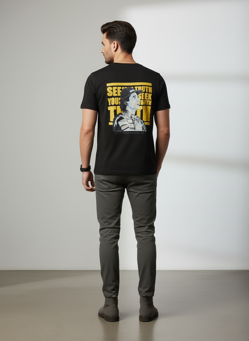 Puma senna A Vida Men's T-shirt(BLACK)