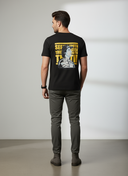 Puma senna A Vida Men's T-shirt(BLACK)