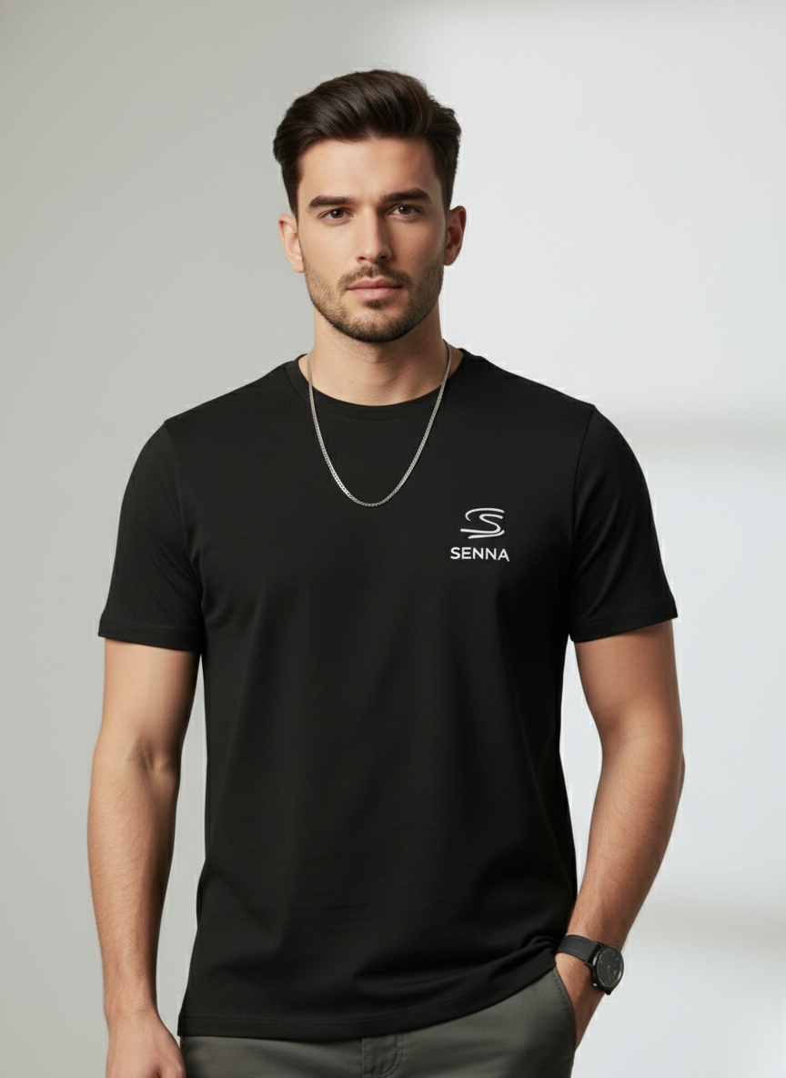 Puma senna A Vida Men's T-shirt(BLACK)