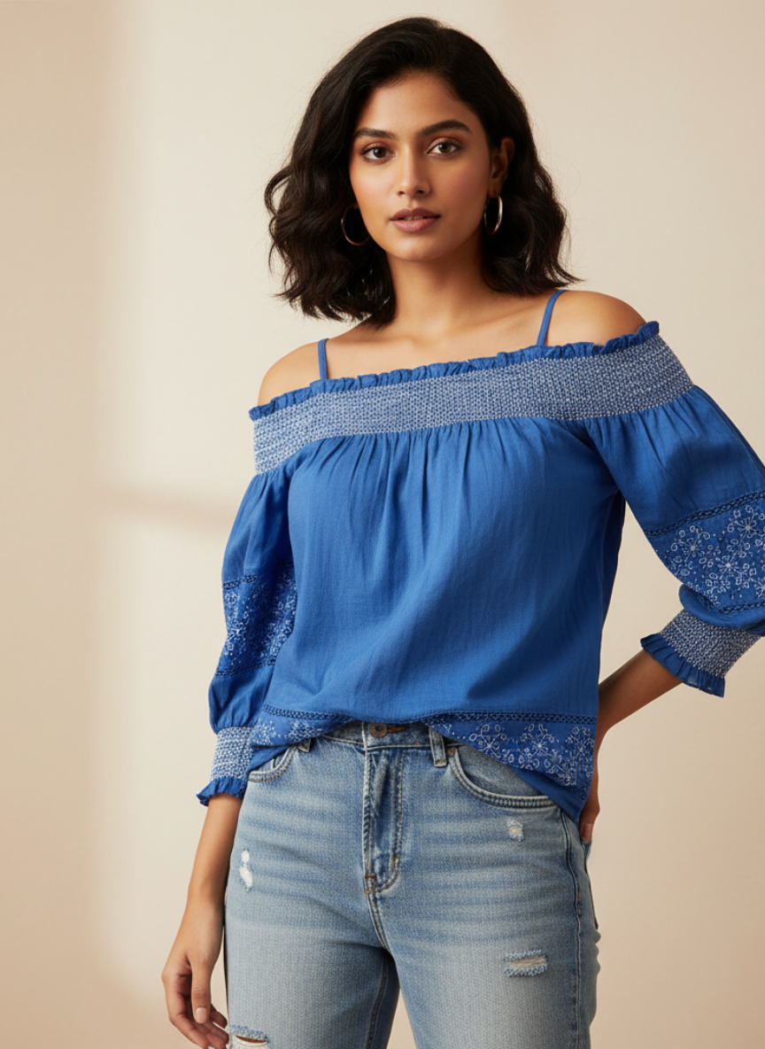 Juliette Off-Shoulder Short Top