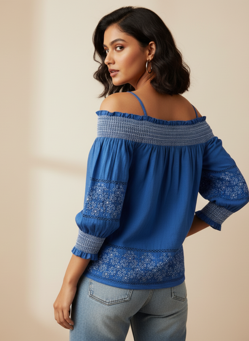 Juliette Off-Shoulder Short Top