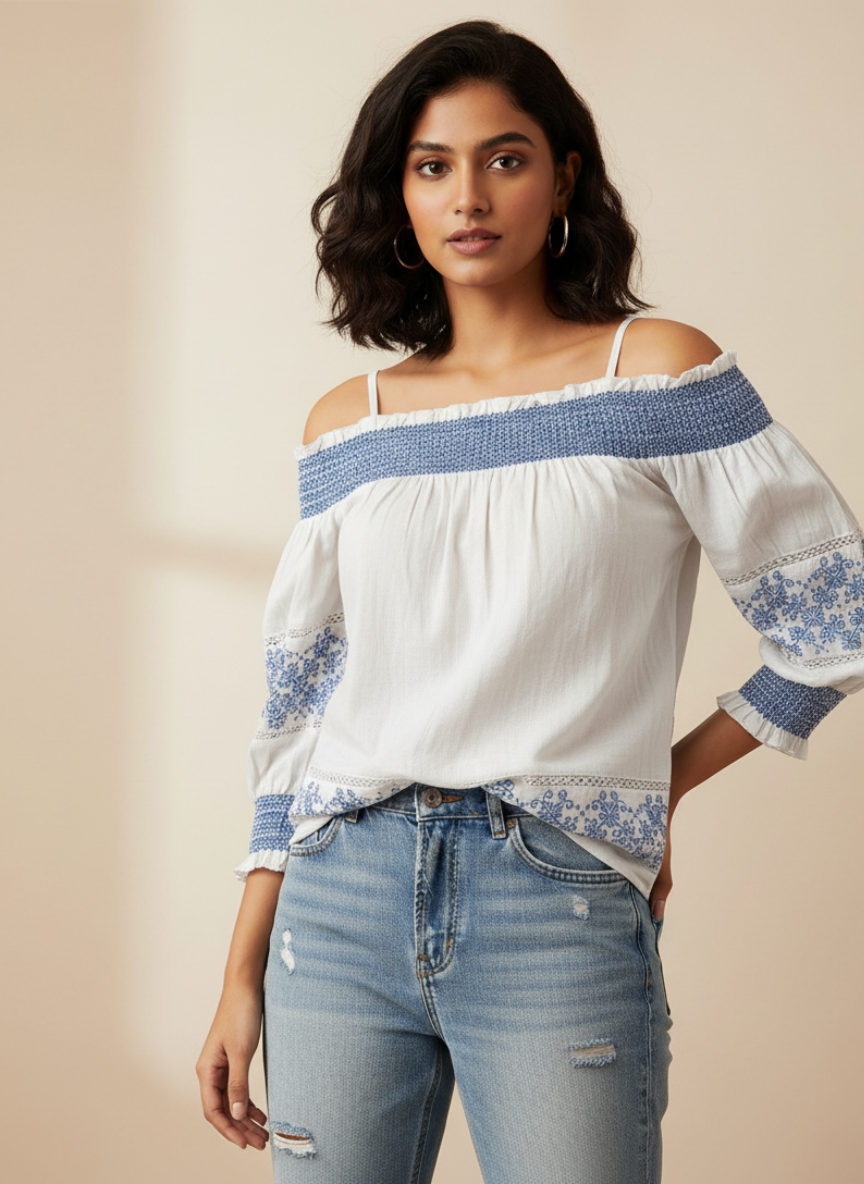Juliette Off-Shoulder Short Top