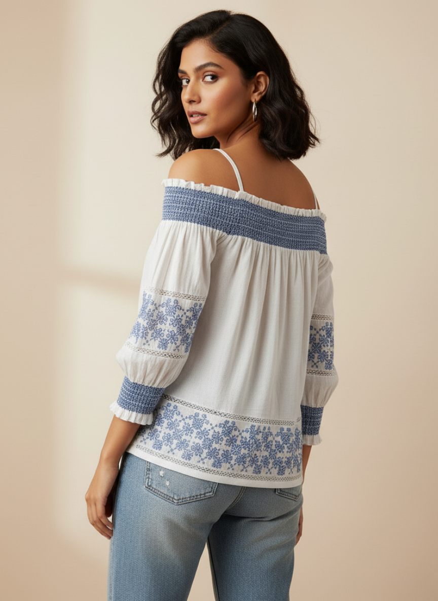 Juliette Off-Shoulder Short Top