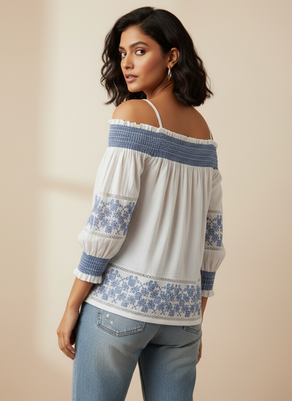 Juliette Off-Shoulder Short Top