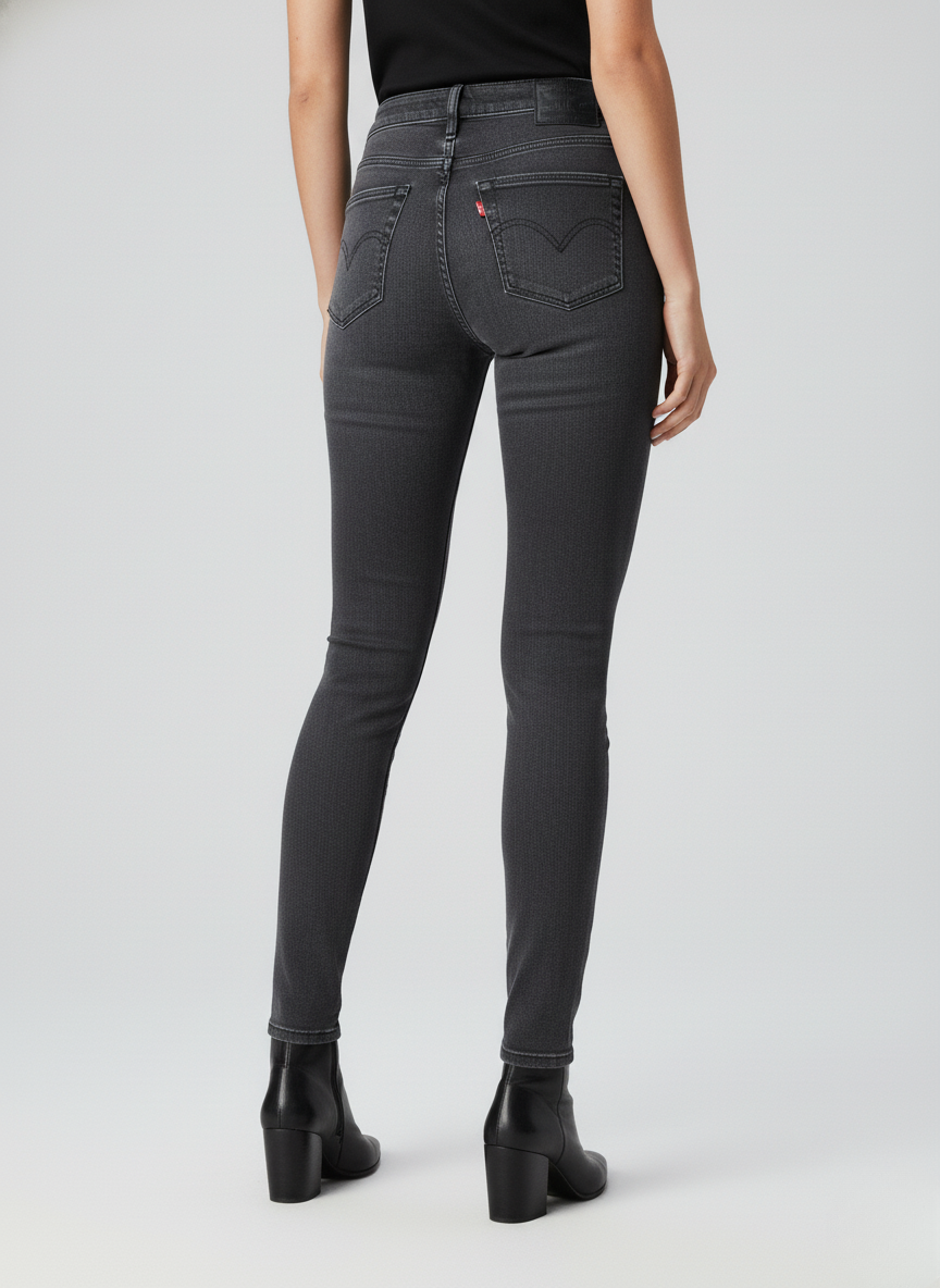 Levi's 710 Super Skinny Jeans for Women – Black