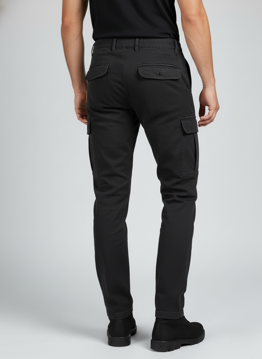 SMOG Original Men's Cargo Pants (BLACK)