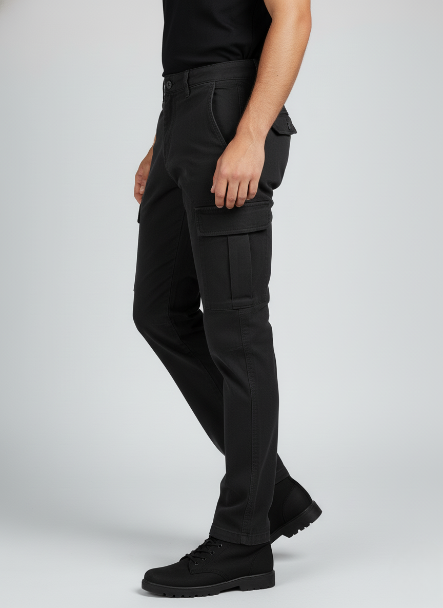 SMOG Original Men's Cargo Pants (BLACK)