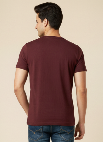 U.S. Polo Assn. Men’s Maroon USPA Graphic Cotton T-Shirt