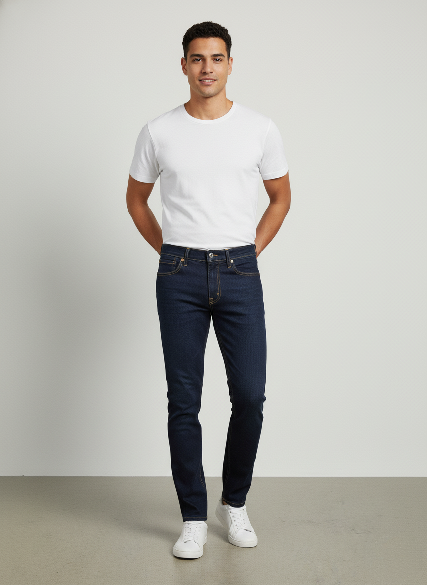 Levi's 511 Men's Slim Fit Stretch Jeans (Dark Indigo)