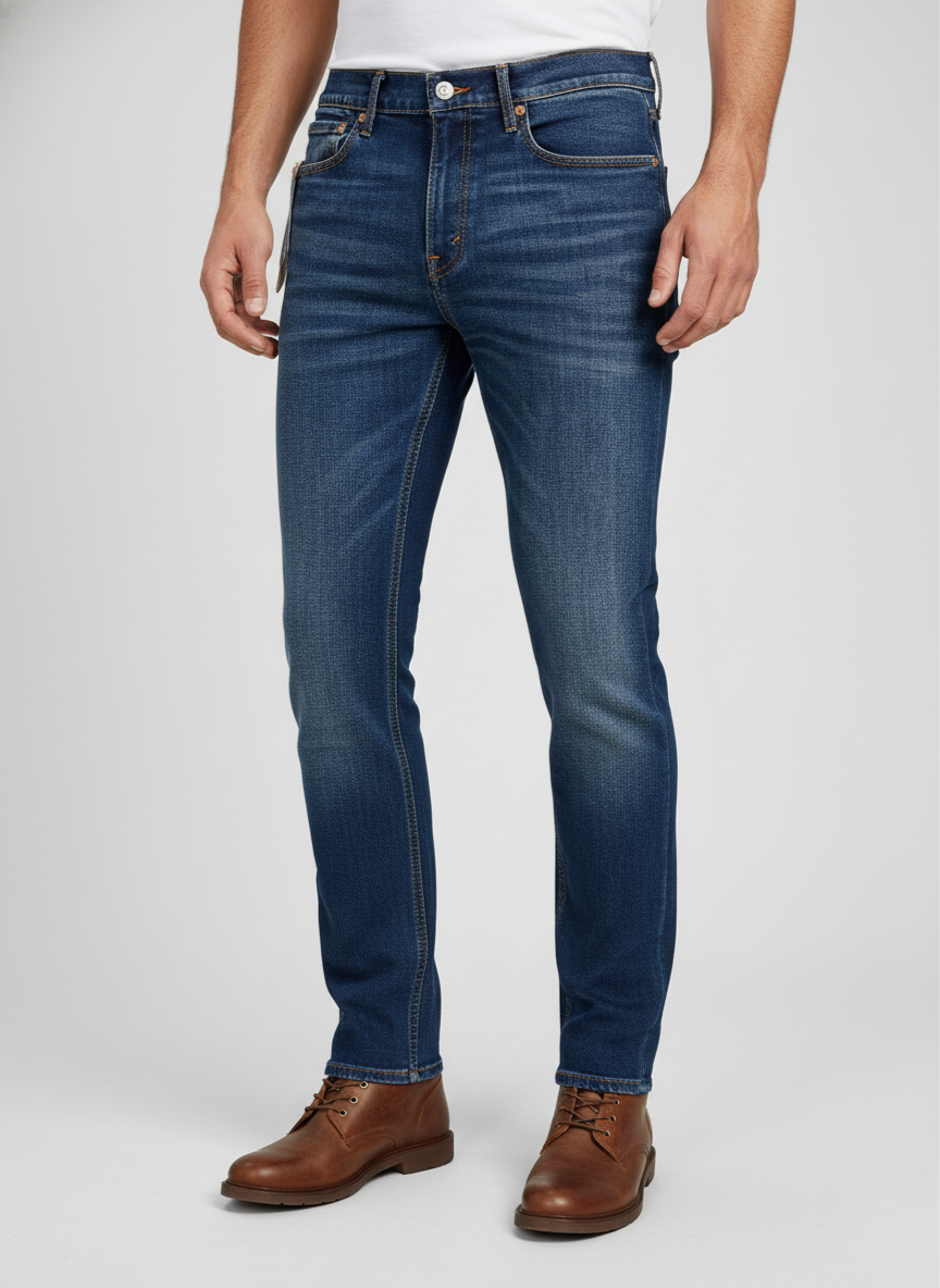 Levi's 511 Men's Slim Fit Stretch Jeans (Indigo Blue)