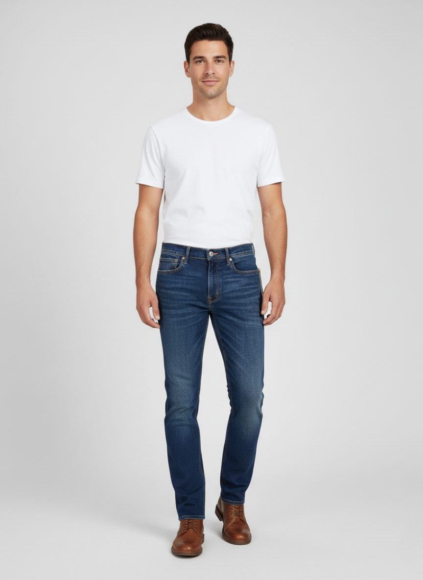 Levi's 511 Men's Slim Fit Stretch Jeans (Indigo Blue)