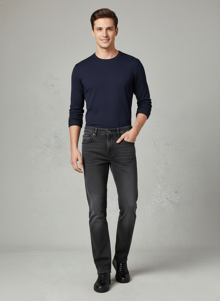 U.S. Polo Assn. Mens Jeans (Dark Grey)