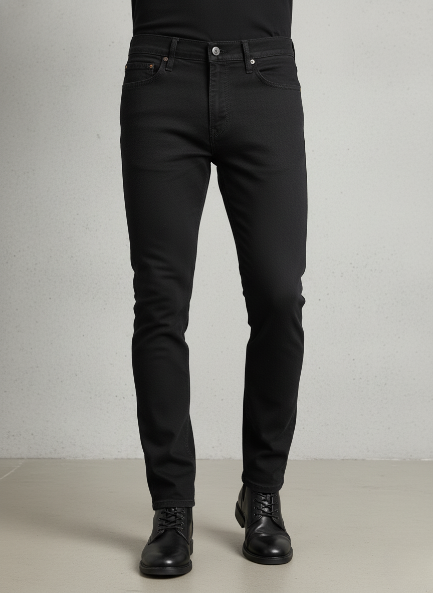 Levi's 511 Slim Fit Men's Jeans Stretch Denim (Black)