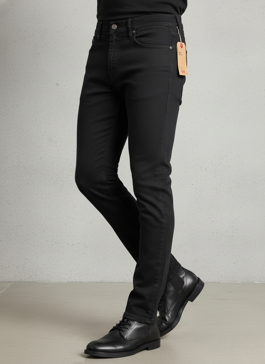 Levi's 511 Slim Fit Men's Jeans Stretch Denim (Black)