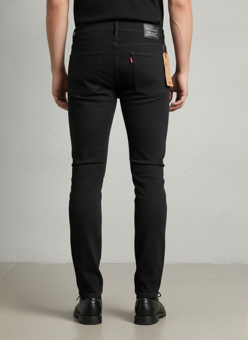 Levi's 511 Slim Fit Men's Jeans Stretch Denim (Black)